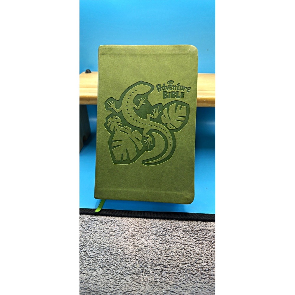 Zonderkidz NIrV Adventure Bible Early Readers Green Leather Bound